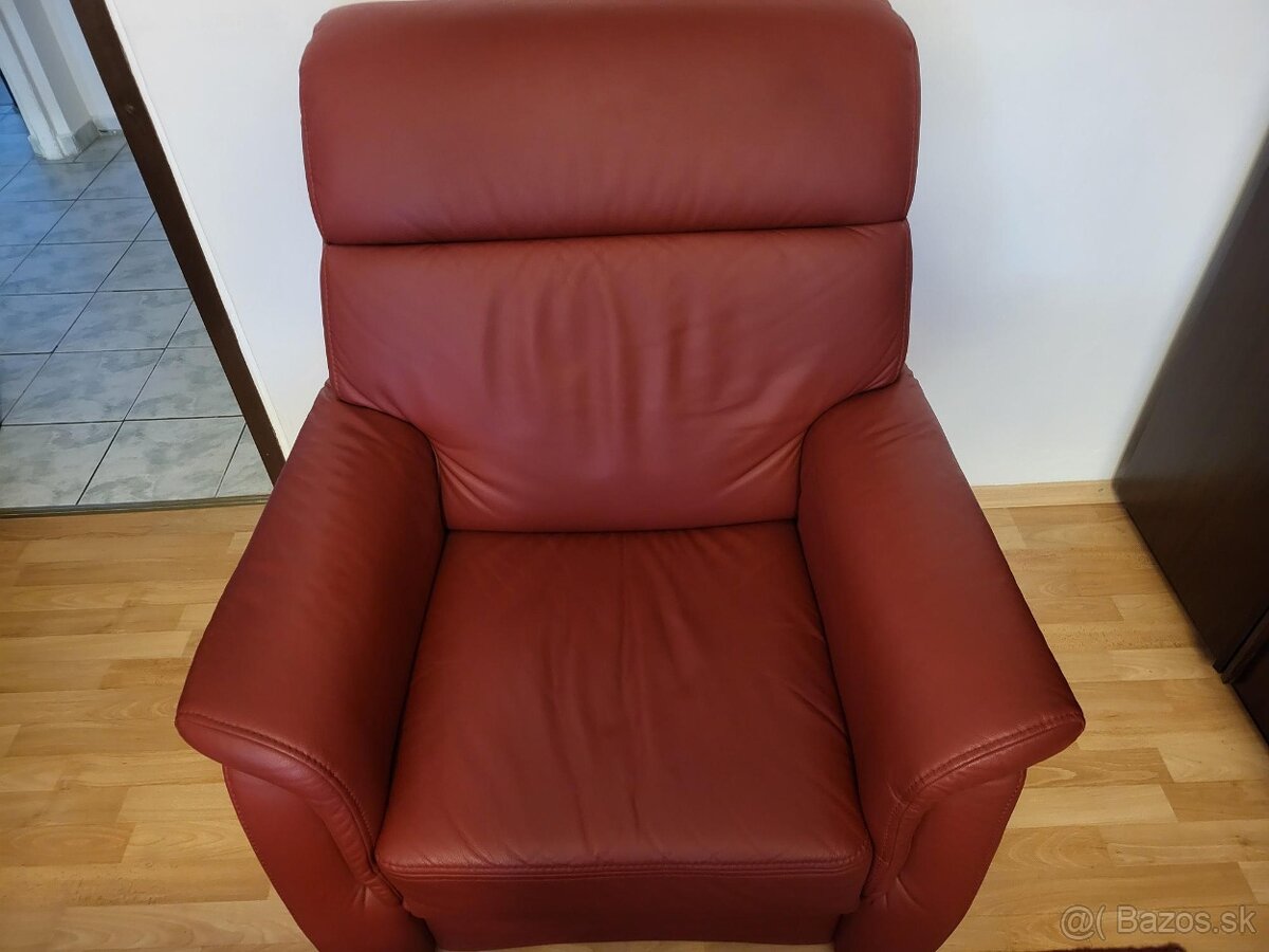 Kožená sedacia súprava - 5