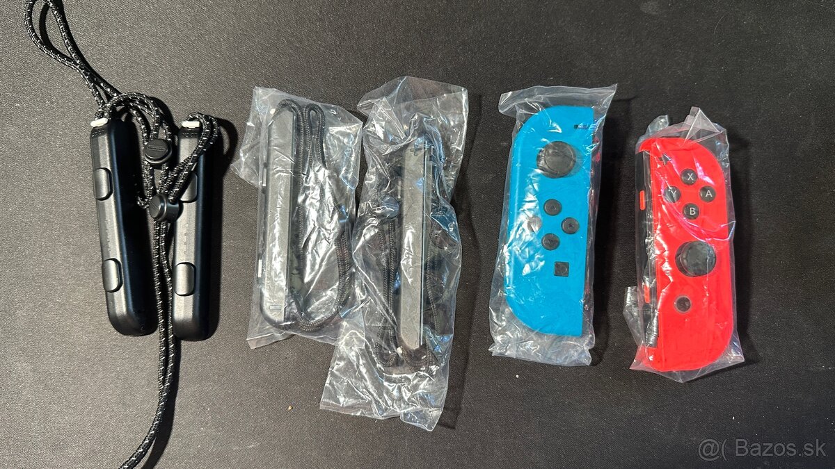 Nintendo Switch OLED balík + Extra Joy-Cony a puzdro (+ Hry) - 5
