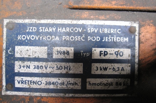 Frikční pila FP-90, FP 80 S (3305.) - 5