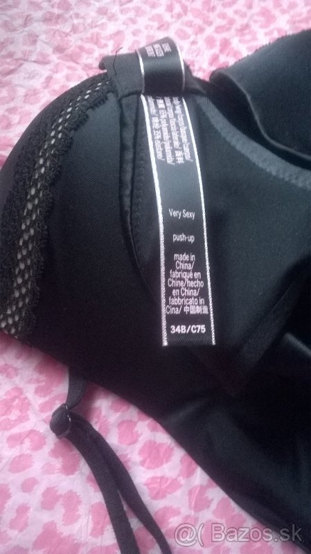 Predám Victoria Secret podprsenku So Obsessed čierna s čipko - 5