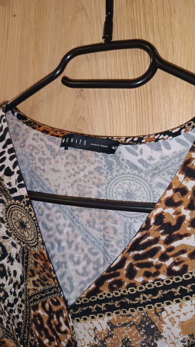 Predám vzorované šaty značky MOHITO - 5