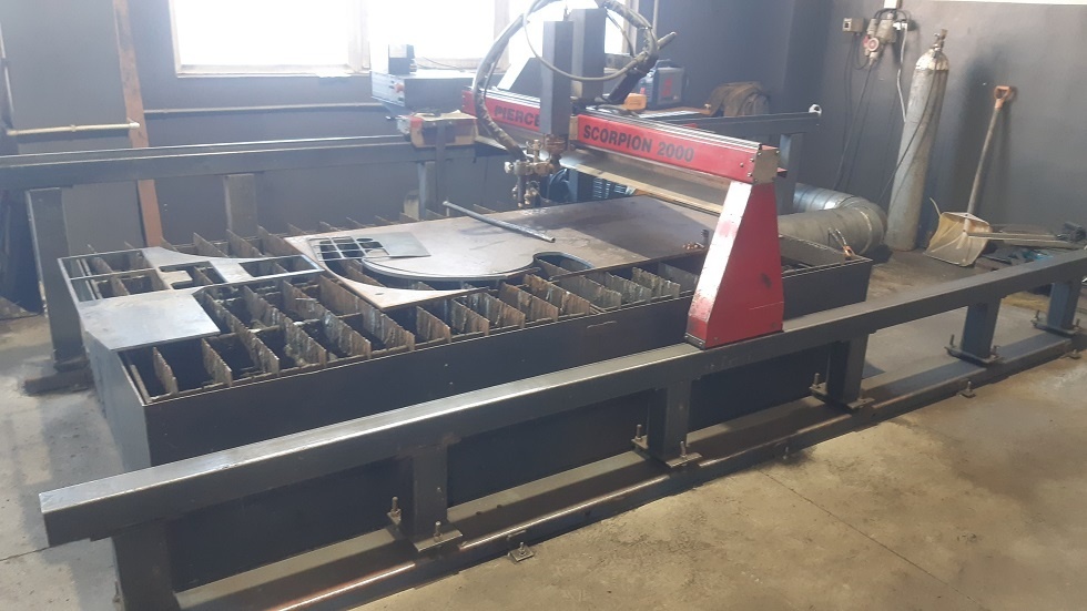 CNC plazma Pierce Scorpion 2000 - 5