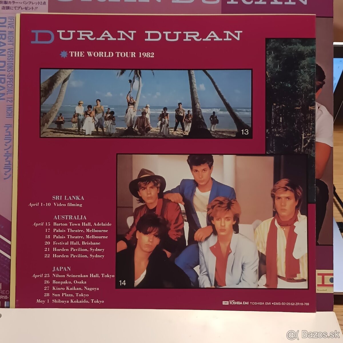 Duran Duran CARNIVAL Japan Vinyl - 5