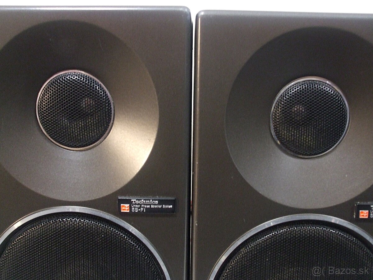 VZACNE 60W iba 21cm vysoke repro TECHNICS SB-F1, Japan, AB13 - 5