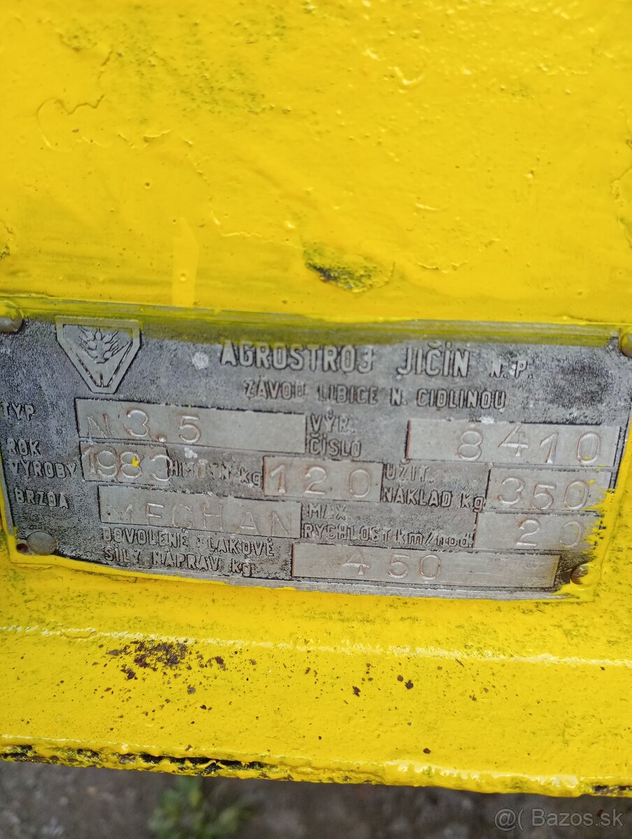 Predam vlečku,vozik Agzat Terra vari, Honda atď - 5