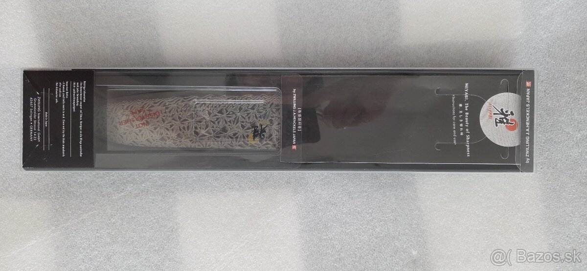 Nôž MIYABI HIBANA 800DP Santoku - 5