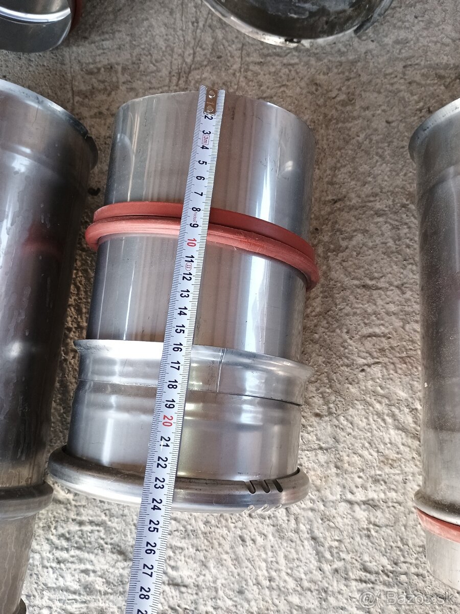 Nerezove rury priemer 150" - 5