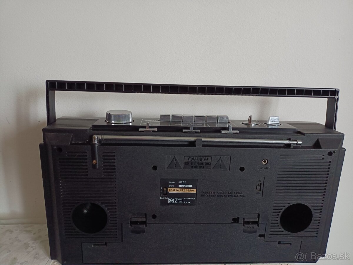 Maximal 8702, radiomagnetofon retro kazeťák - 5