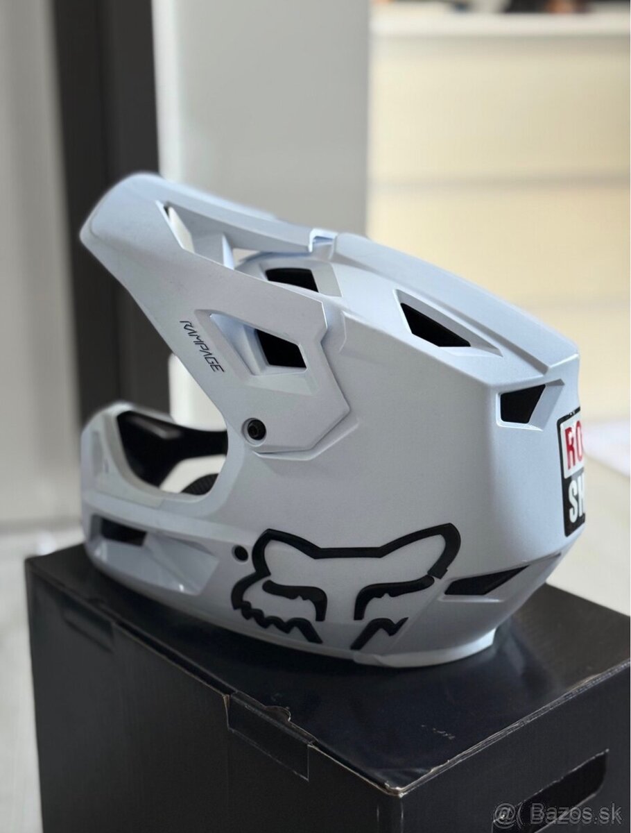 Prilba fox rampage white S - 5