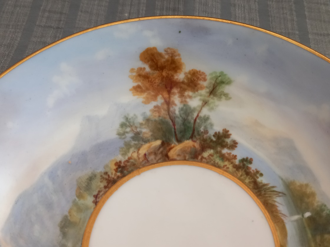 Porcelán šálka Anglicko Minton 19. storočie - 5