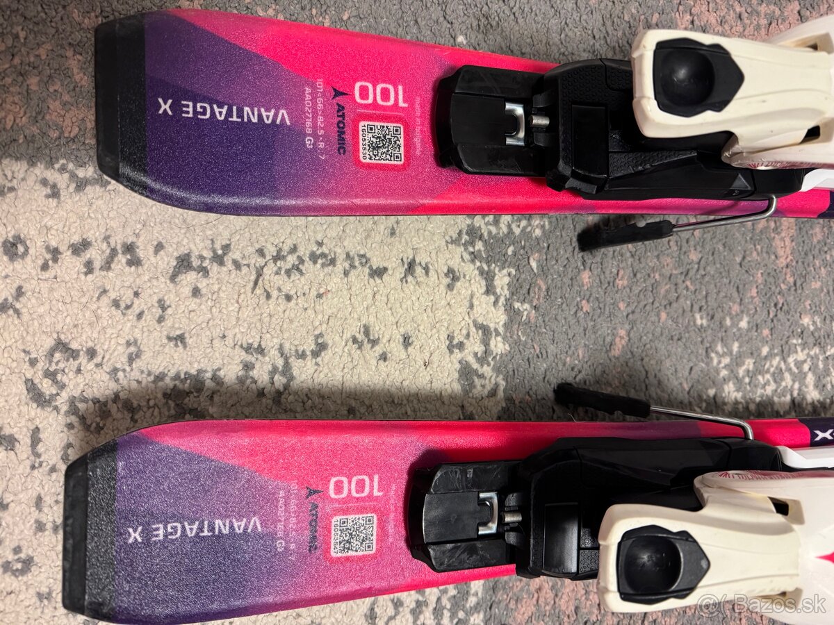 ATOMIC 100 detské lyže s viazaním - 5