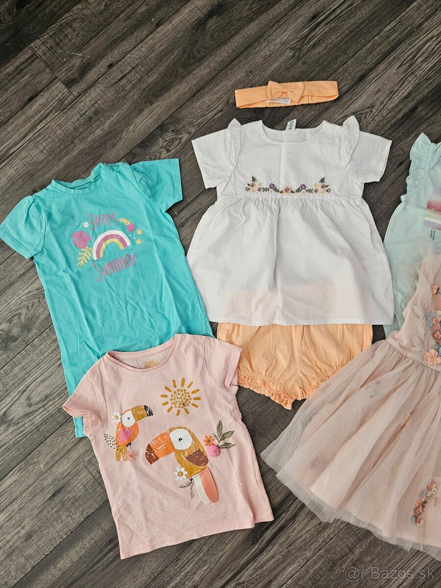 Letný balík dievčenských vecí 92 - 5