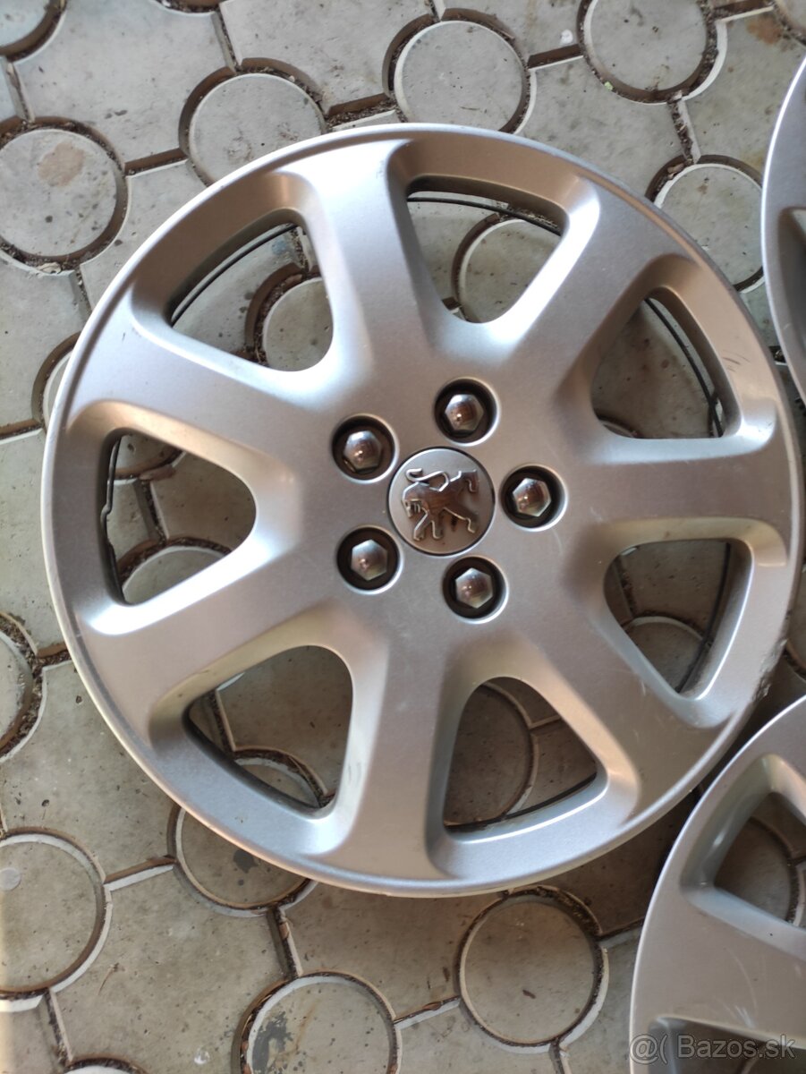 PEUGEOT 207 PUKLICE 15", 16" ORIGINÁL PEUGEOT - 5