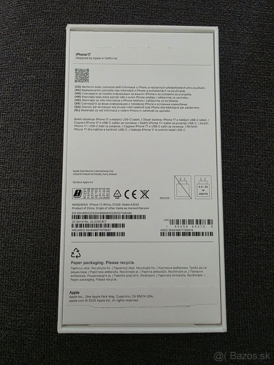 Predám apple 17 biely - 5