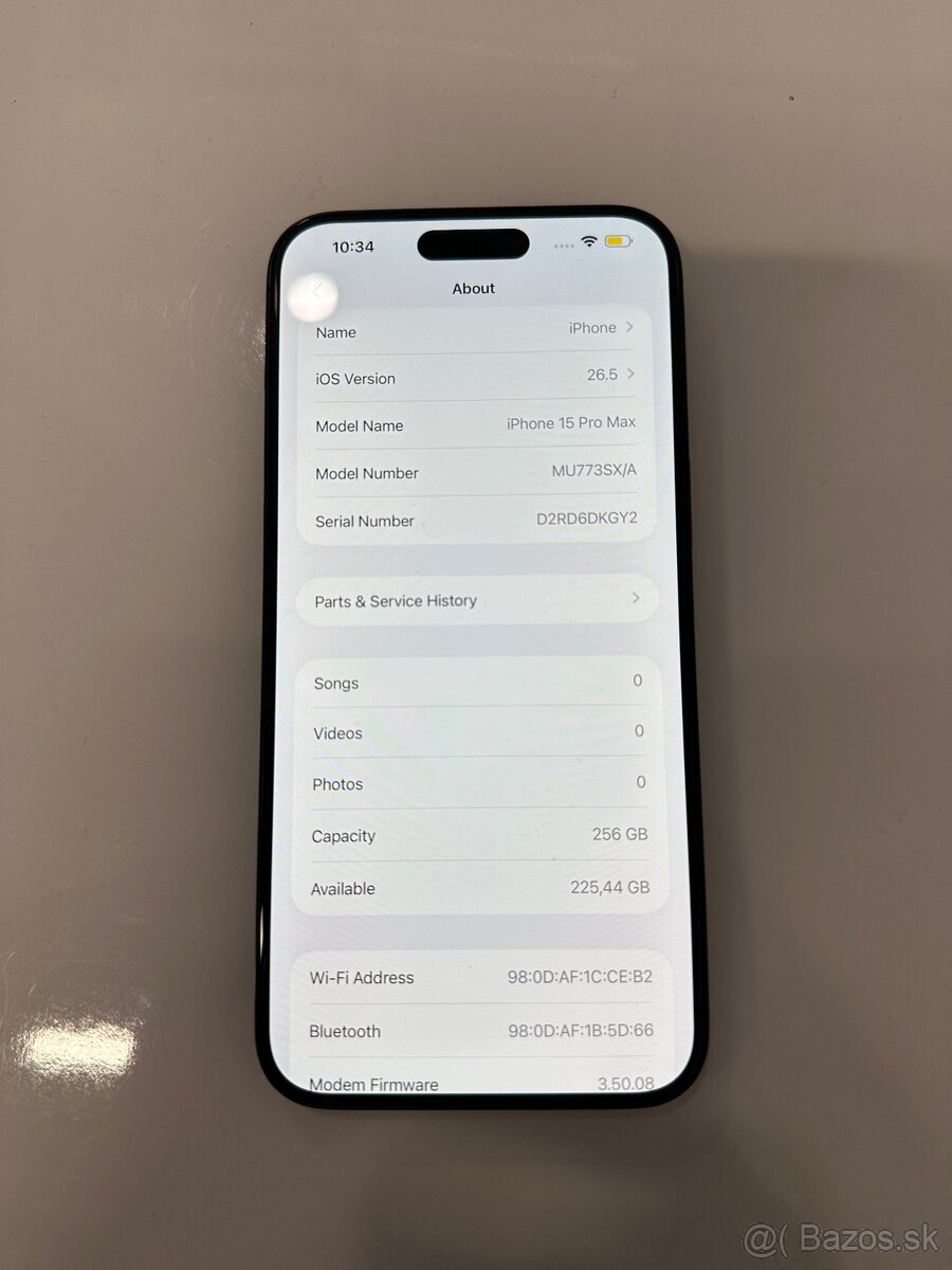 Apple iPhone 15 Pro Max 256GB - 5