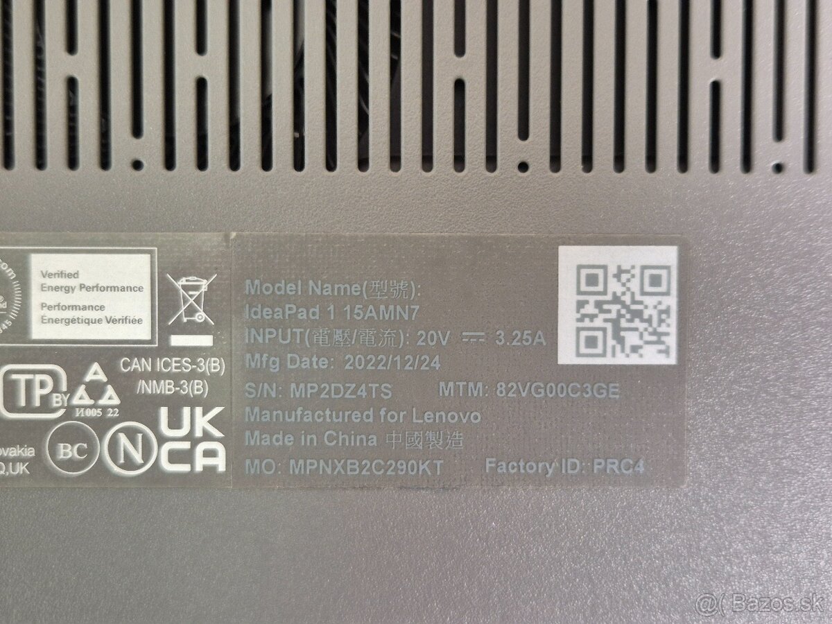 LENOVO IdeaPad 1 15AMN7 - AMD Ryzen 5, 8/512GB, WIn11 - 5