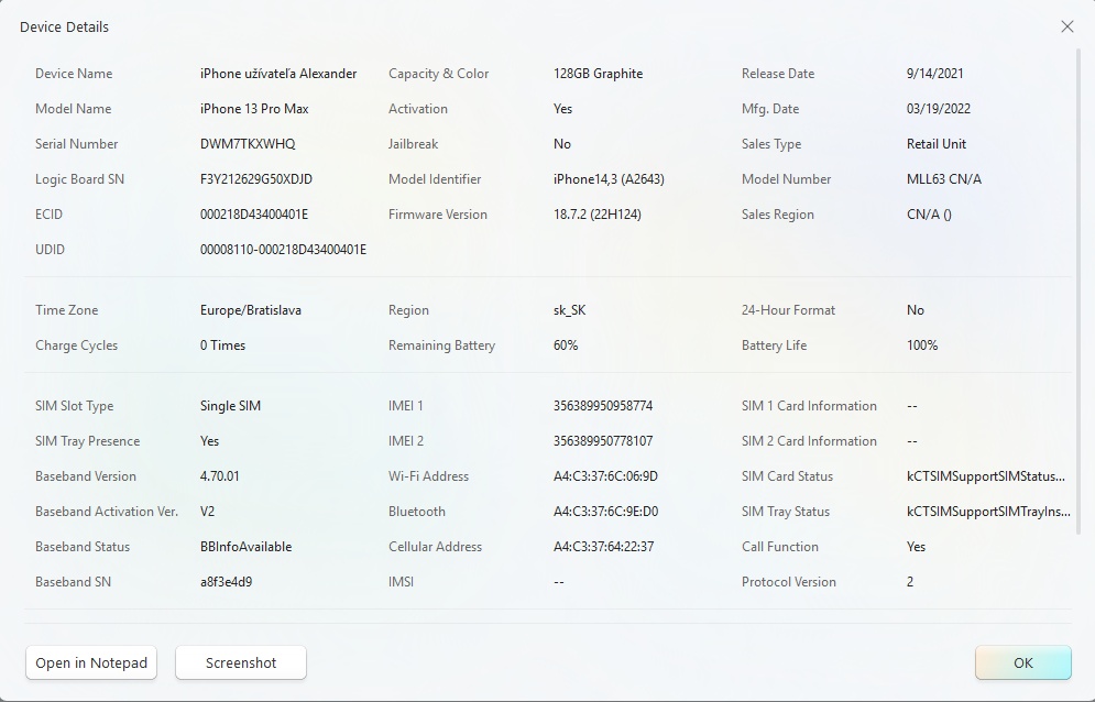 Apple iPhone 13 Pro Max 128GB - 5