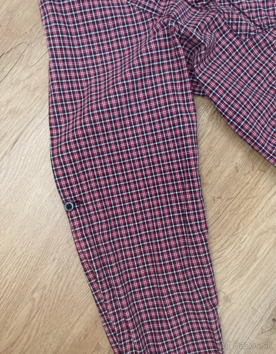 Červená károvaná košeľa - 5