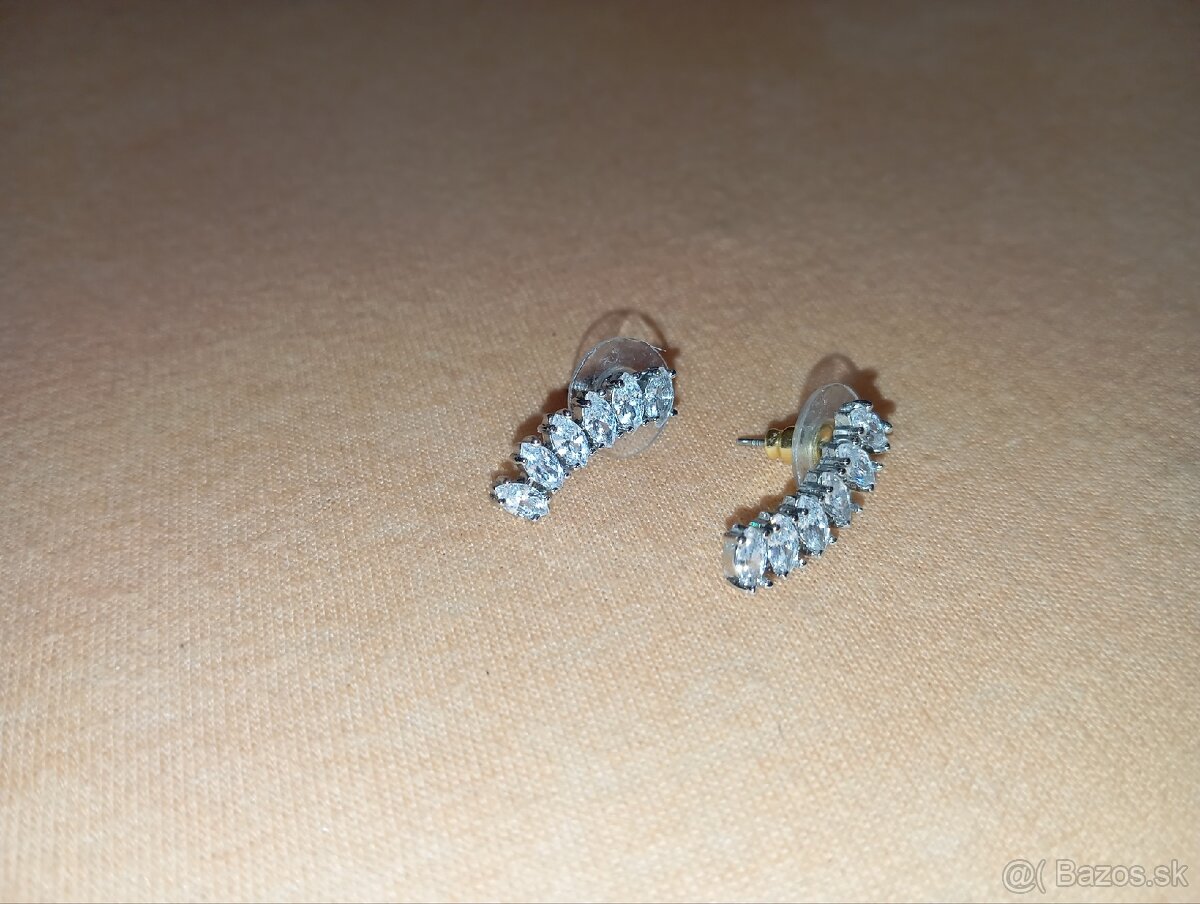 Svadobné náušnice viac druhov - 5