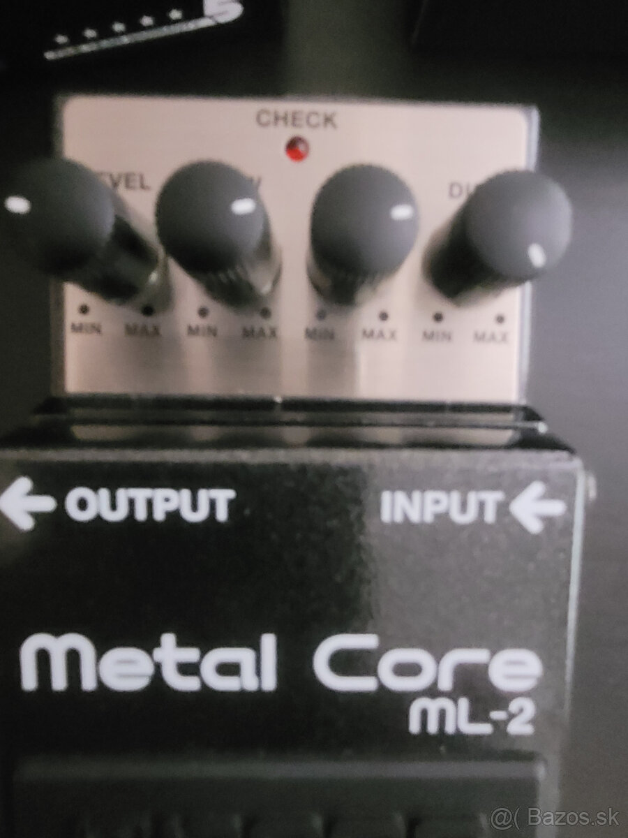 Gitarový efekt Metal Core Boss ML-2 - nový - 5