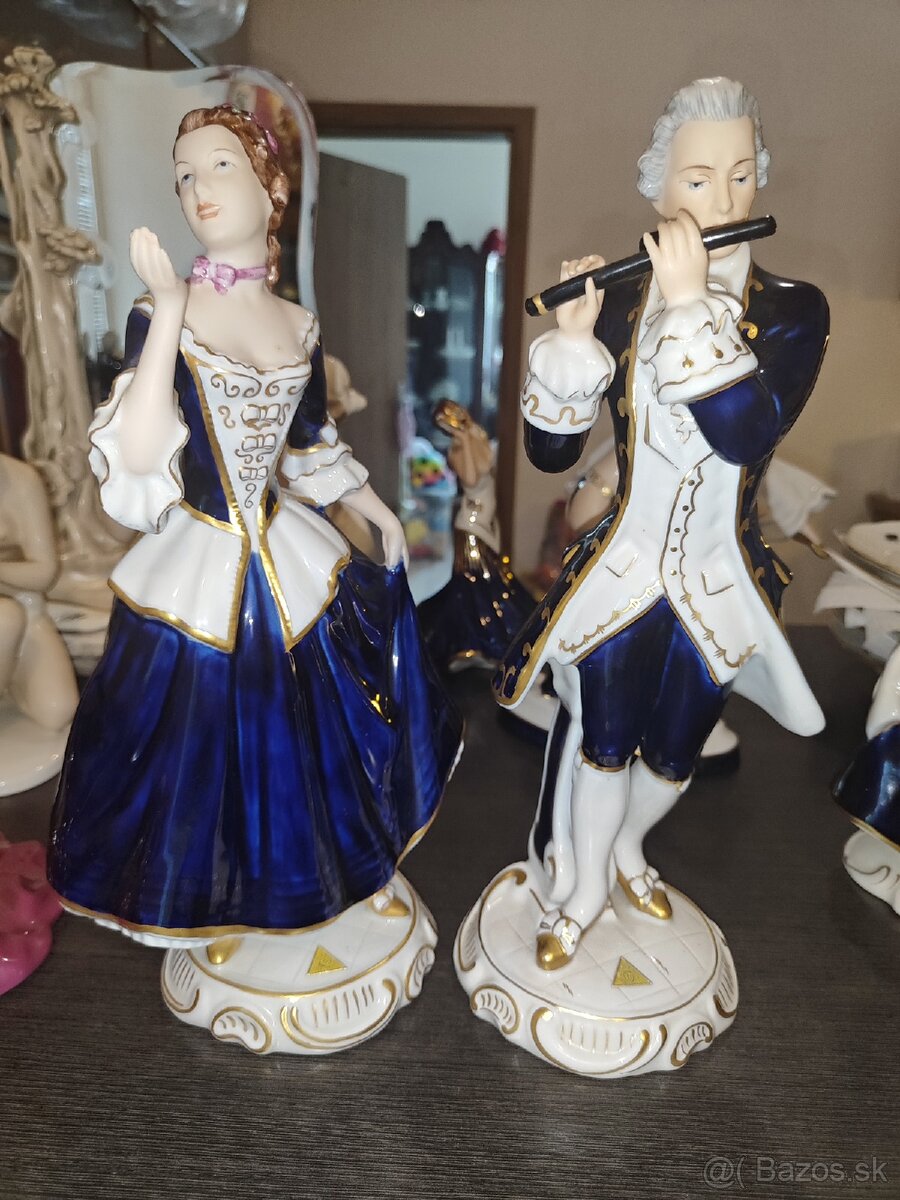 Royal Dux - baroko pár - 5