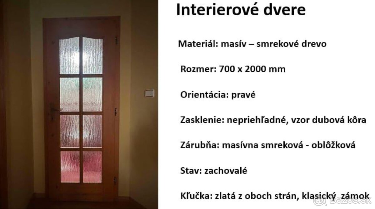 Masívne interiérové dvere - 5