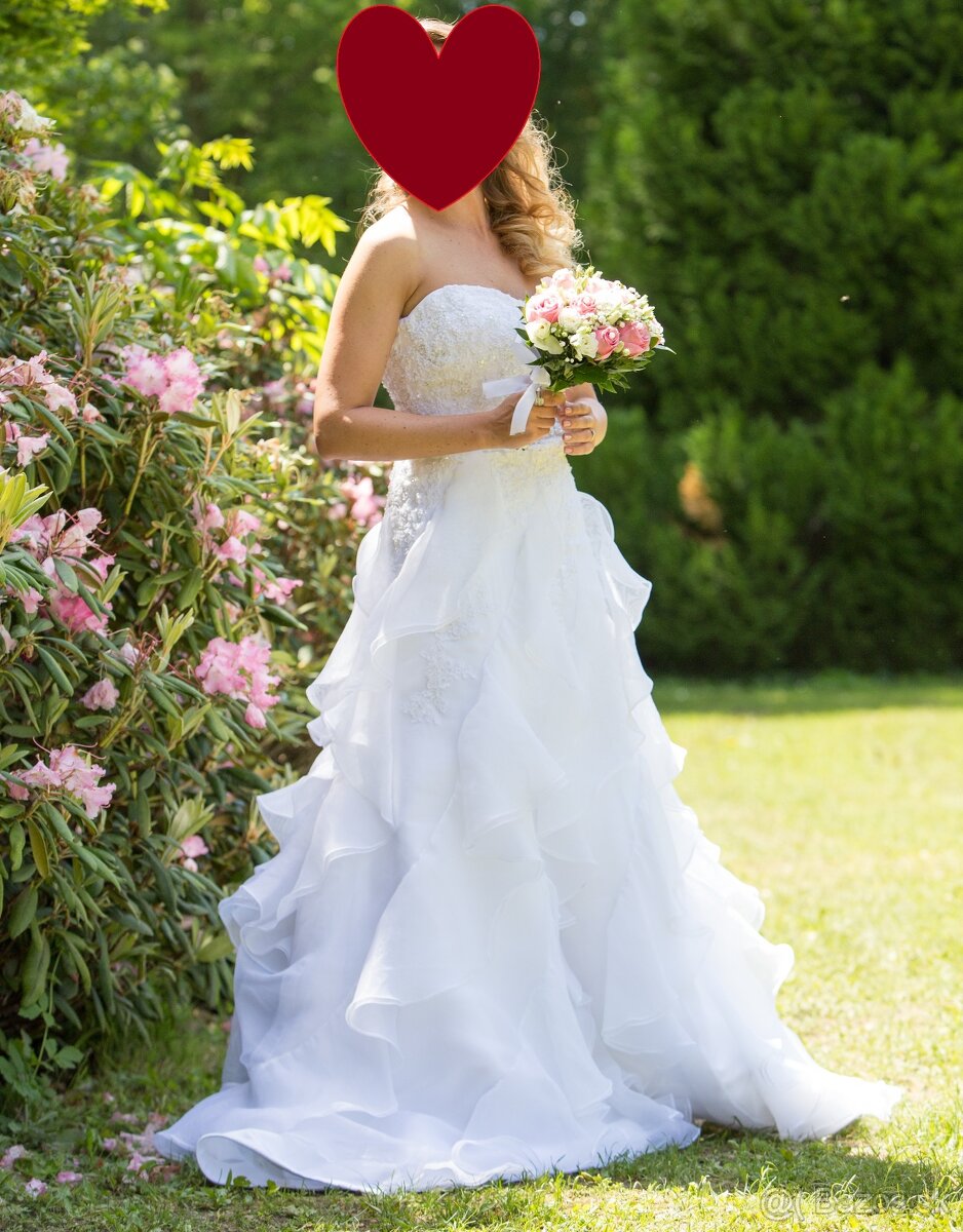 Svadobné šaty 36-40 - 5