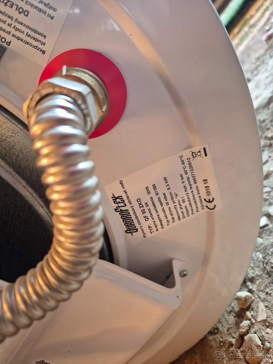 Plynový bojler QUADROFLEX QF 80 ZKO - 5