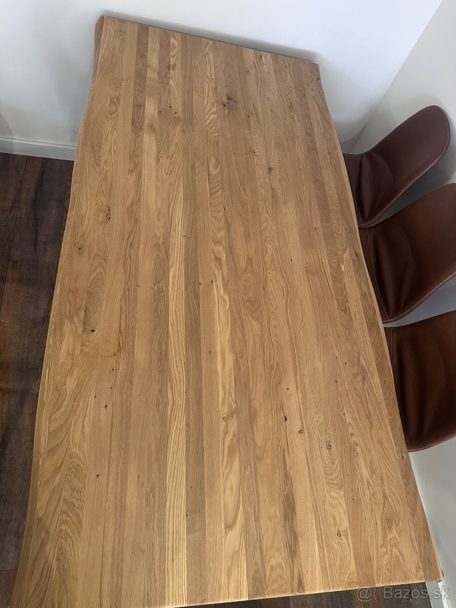 Masívny drevený stôl - 5