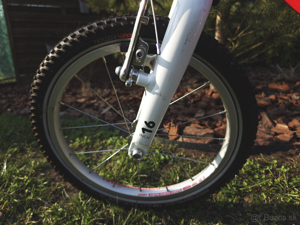 Detský bicykel Woom 3 červený - 5