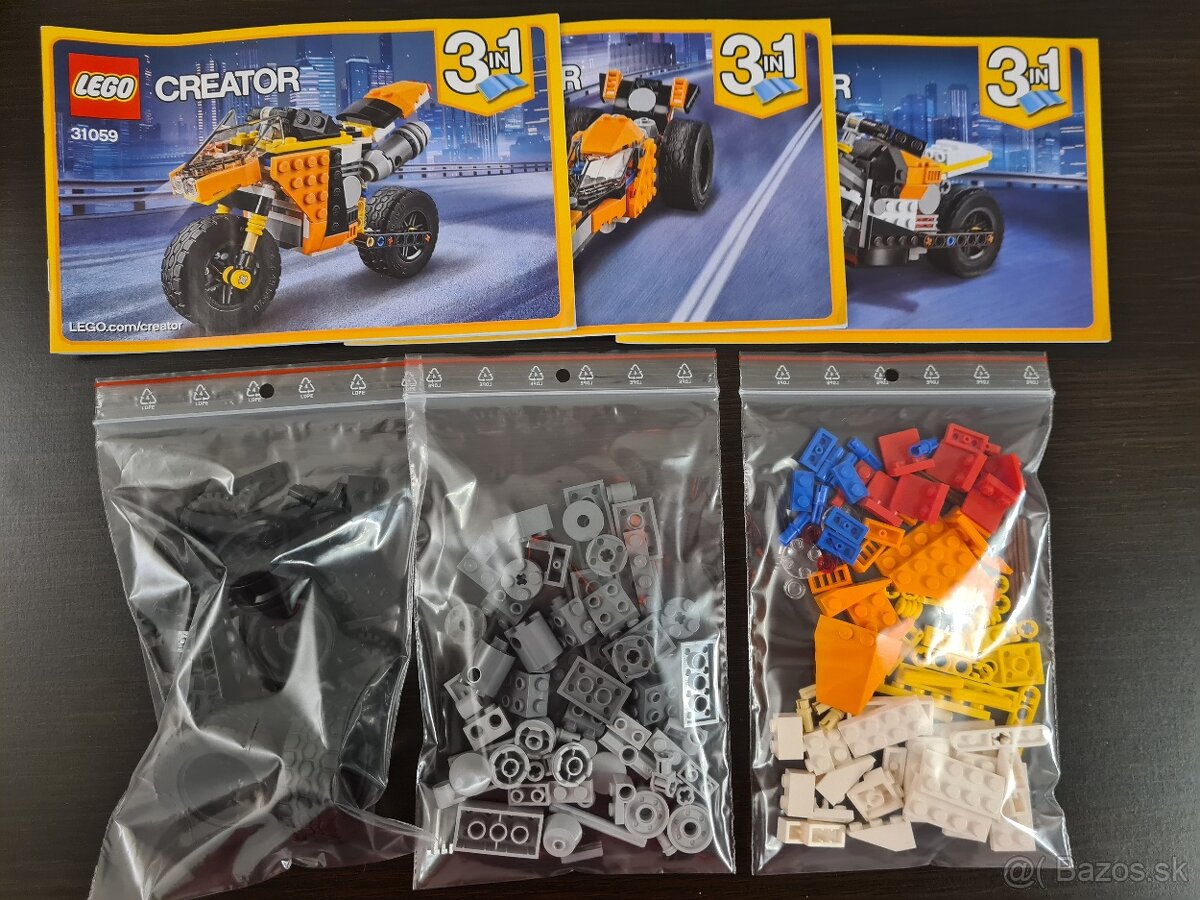 LEGO Creator 3v1 - 31059 Cestná motorka - 5