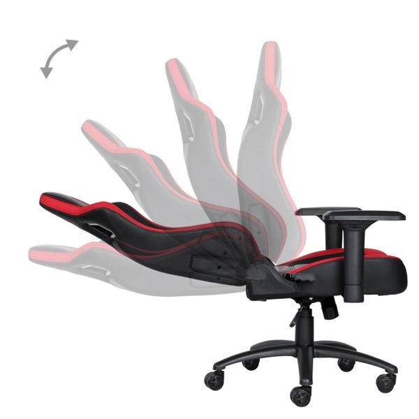 🎮 Nová herná stolička MARVO CH-118 (čierno/červená) - 5