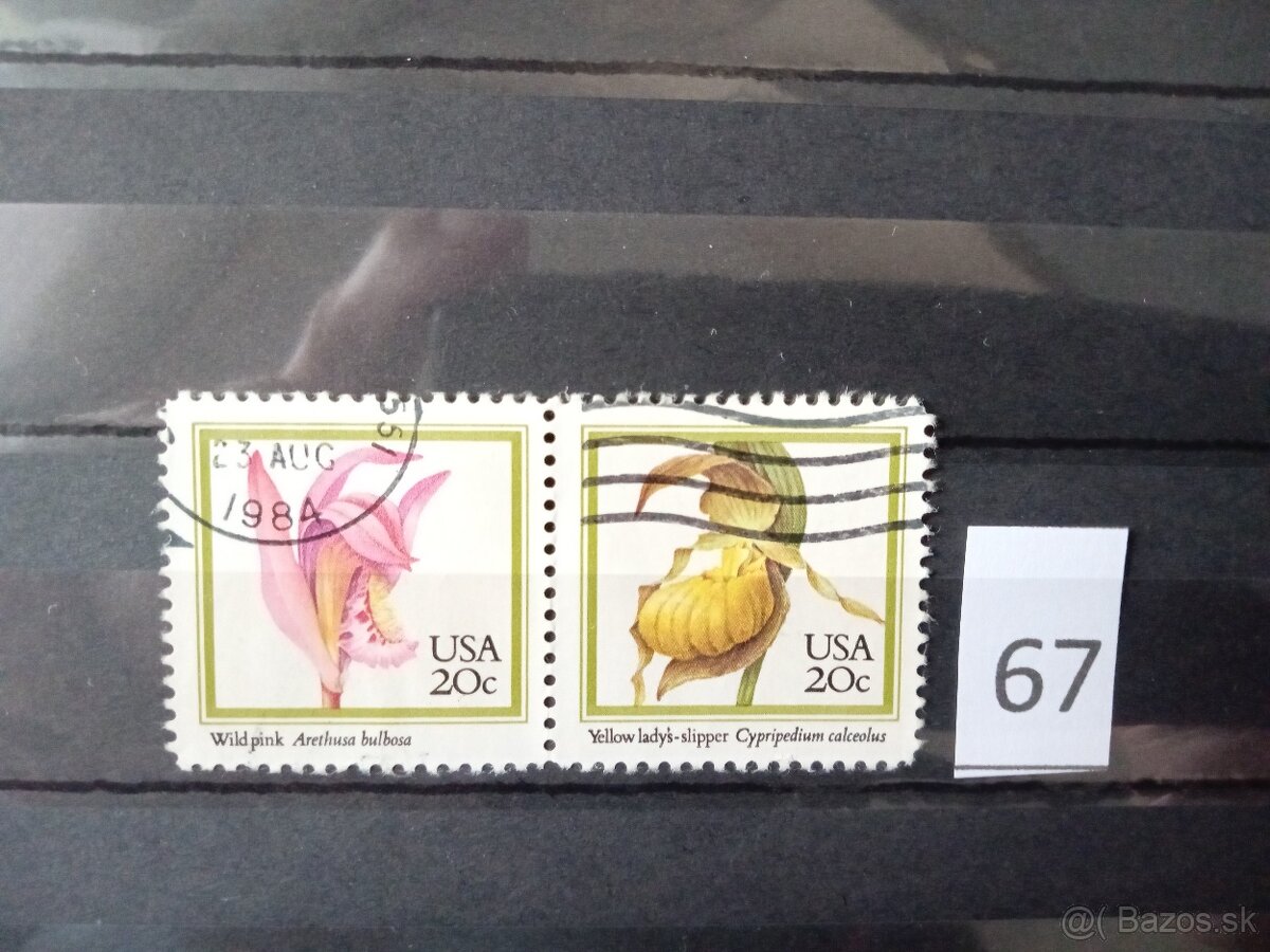 Poštové známky č.494 - AMERIKA a KARIBIK IV. - 19 sérií - 5