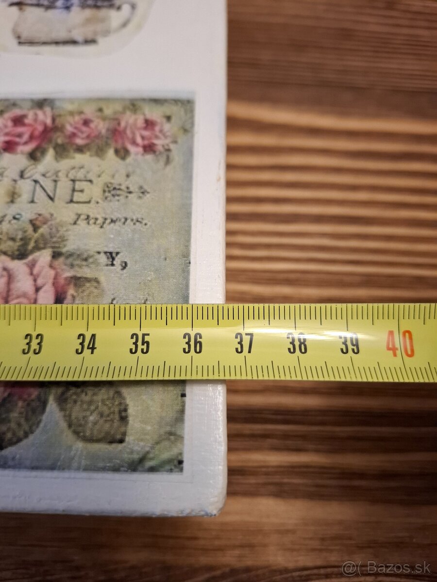 Drevená ozdobná krabička - 5