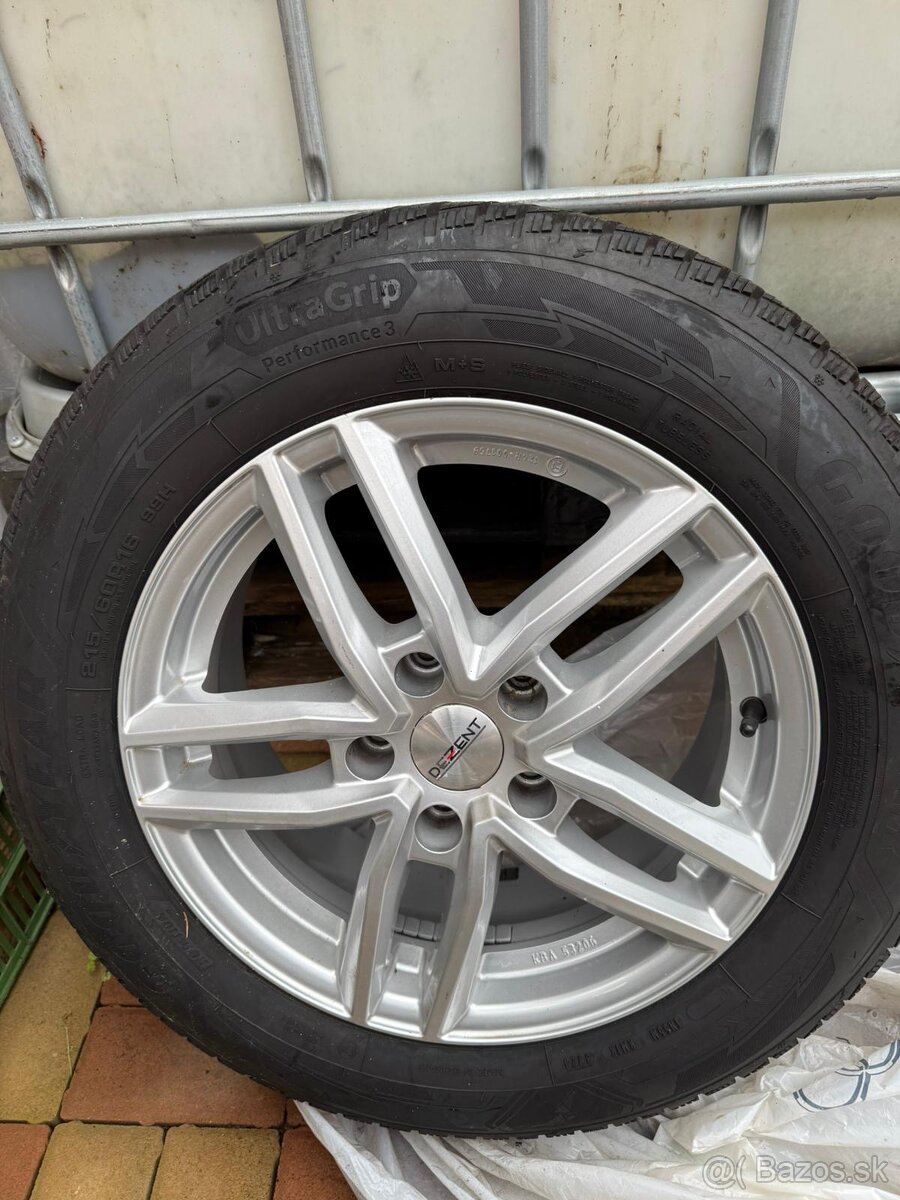 Predam elektróny + zimné pneu 5x112 - 5