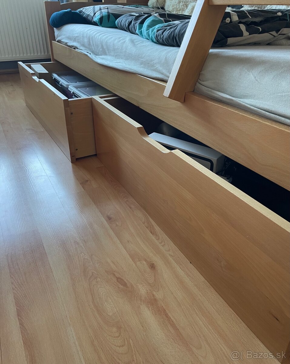 Poschodová posteľ z masívu - 5