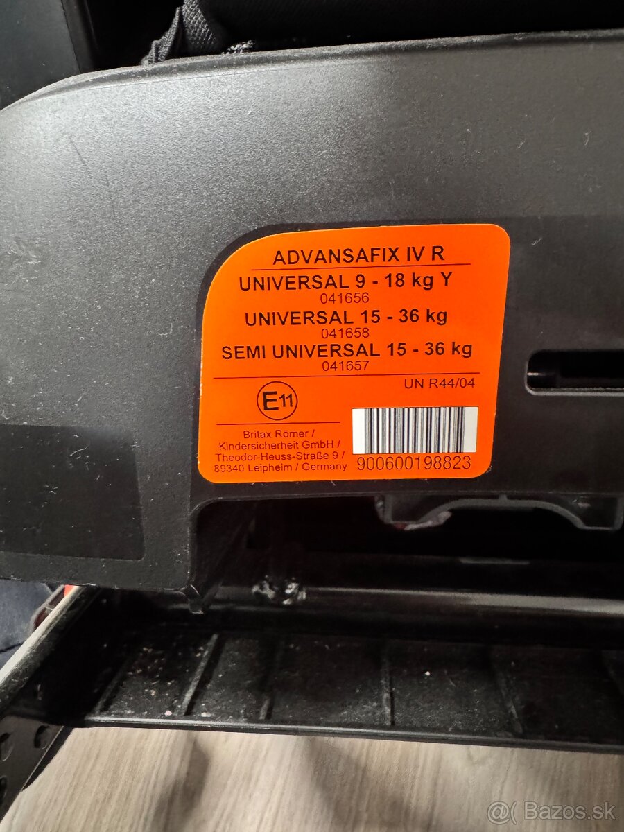 Britax Romer Autosedacka - 5