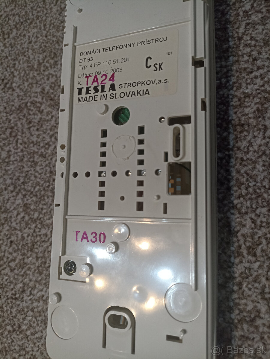 Domáci telefón Tesla DT93 - 5