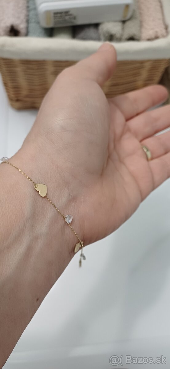 Zlatý náramok 14k - 5