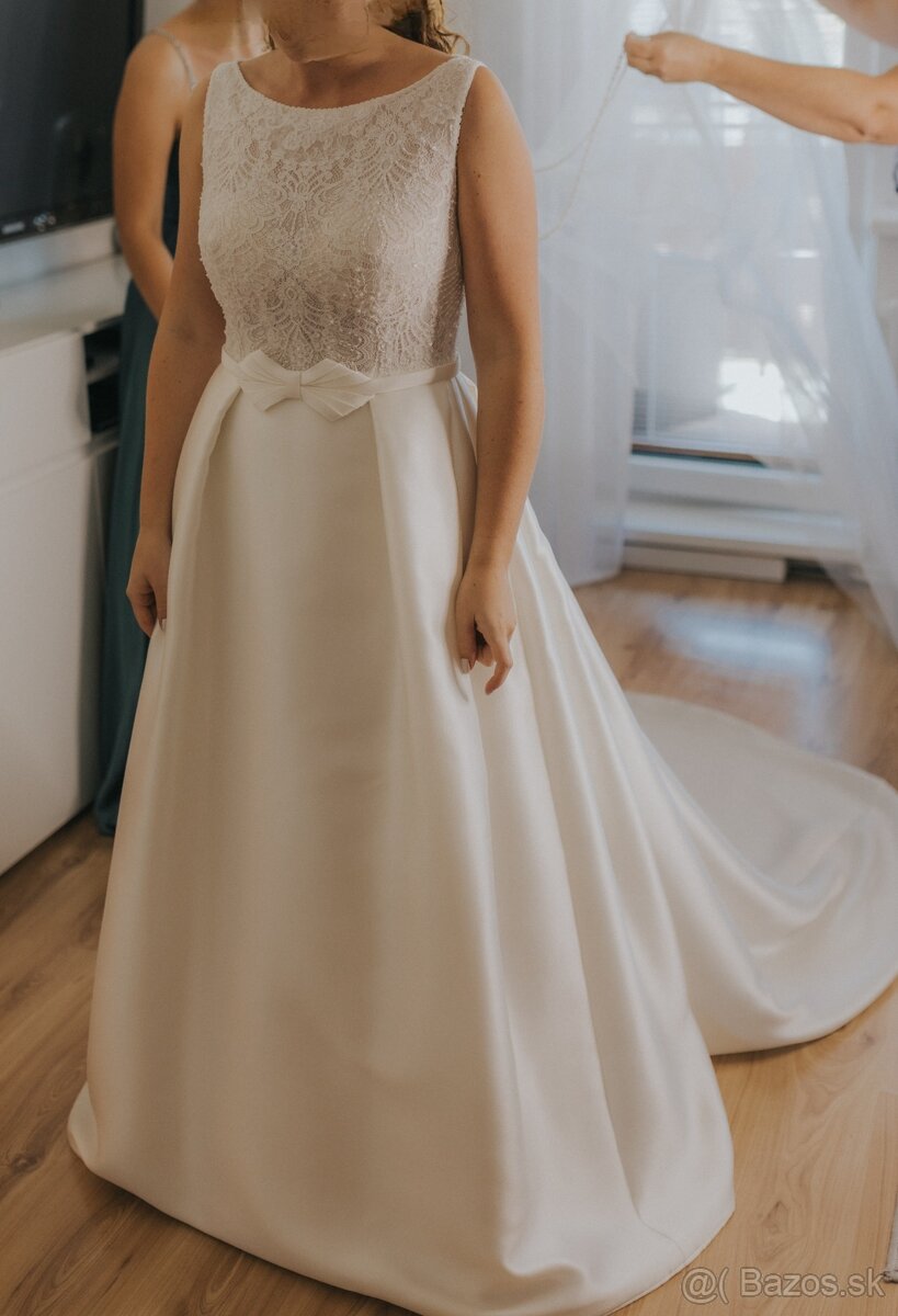 Svadobné šaty vel. 38 - 5