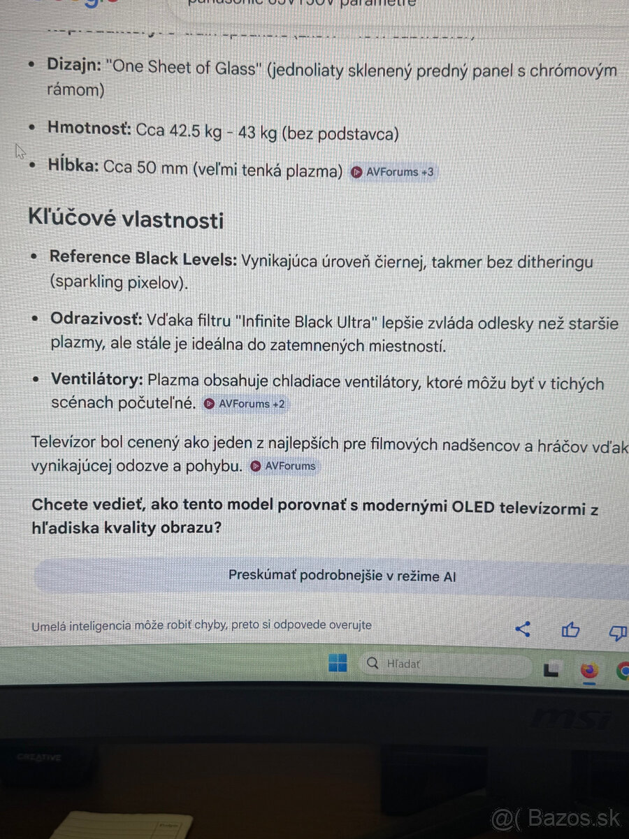 Panasonic plazma - 5