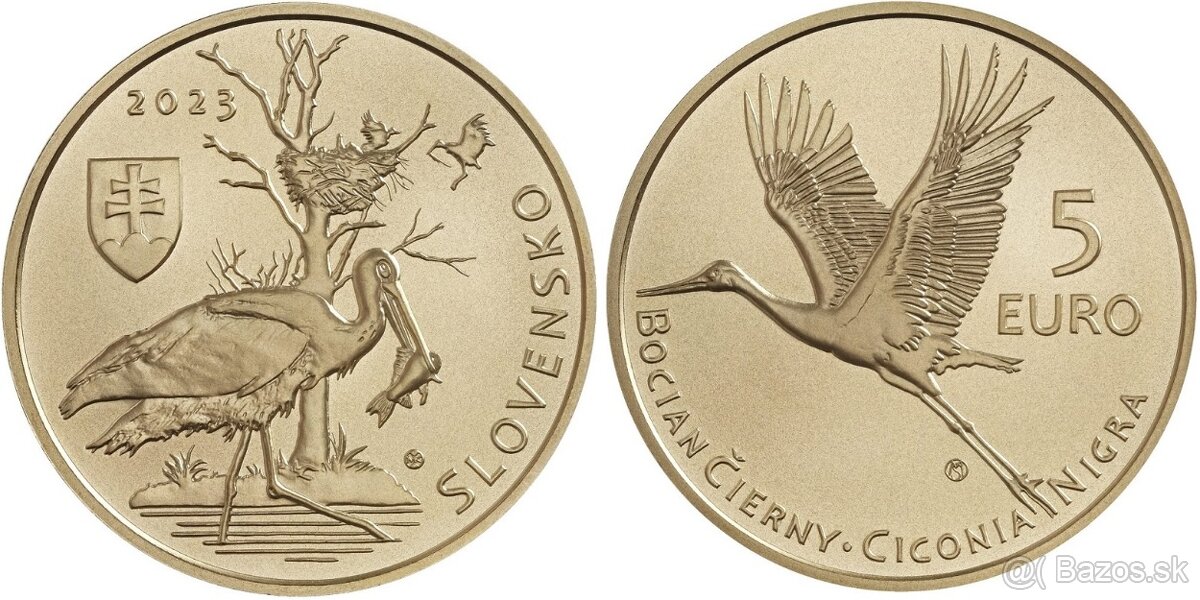 Slovenské 5 € mince - 5