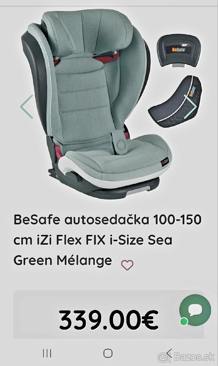 Detská autosedačka BeSafe - 5
