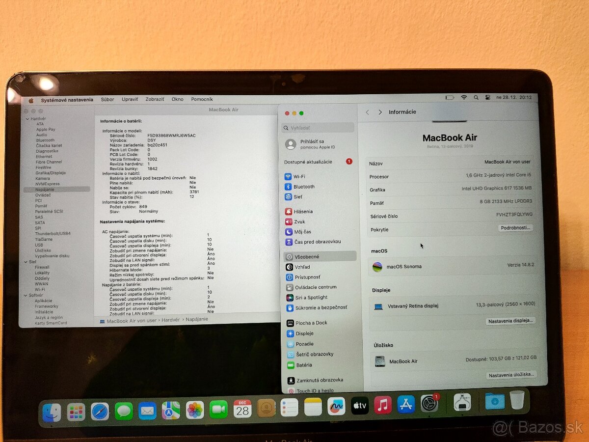 MacBook Air 13 2019 | Core i5 • 8GB RAM • SSD - 5