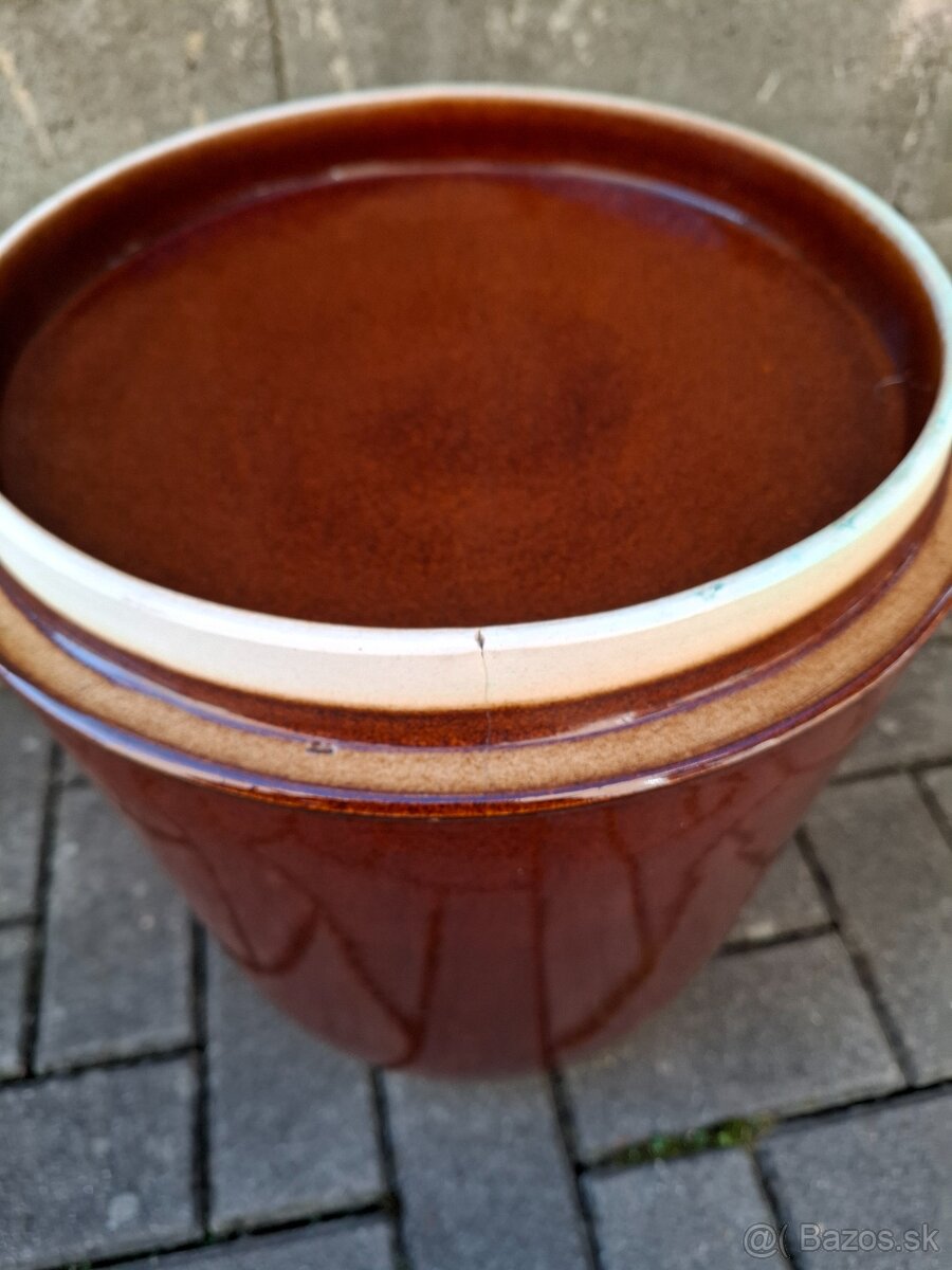 Keramický sudok na kapustu - 5