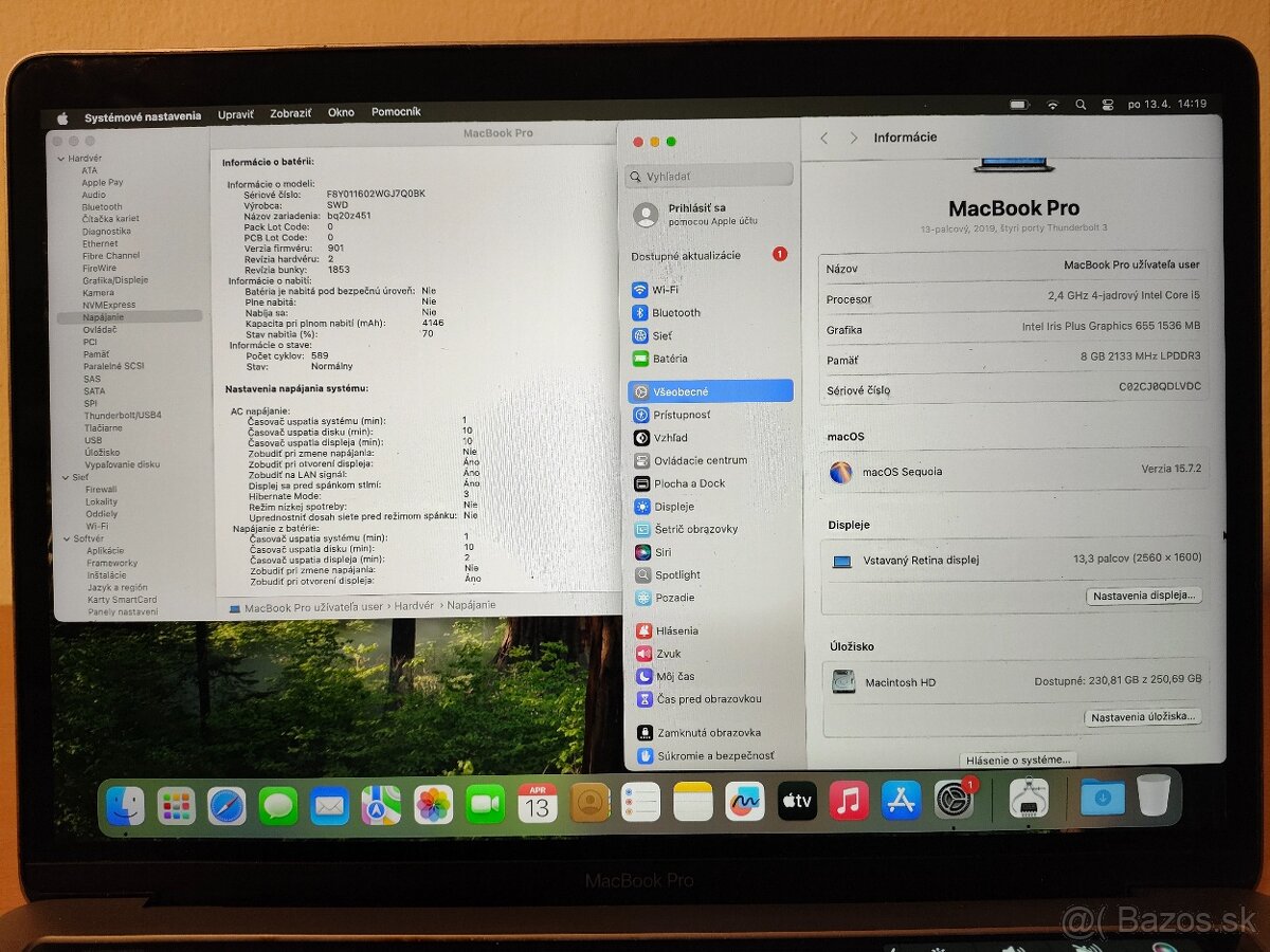 MacBook Pro 13 2019 | i5 • 8GB • 256GB SSD - 5