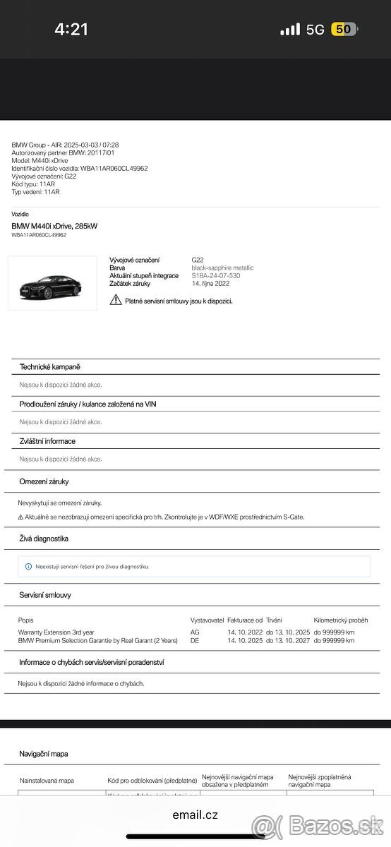 BMW M440i xDrive ZÁRUKA - 5