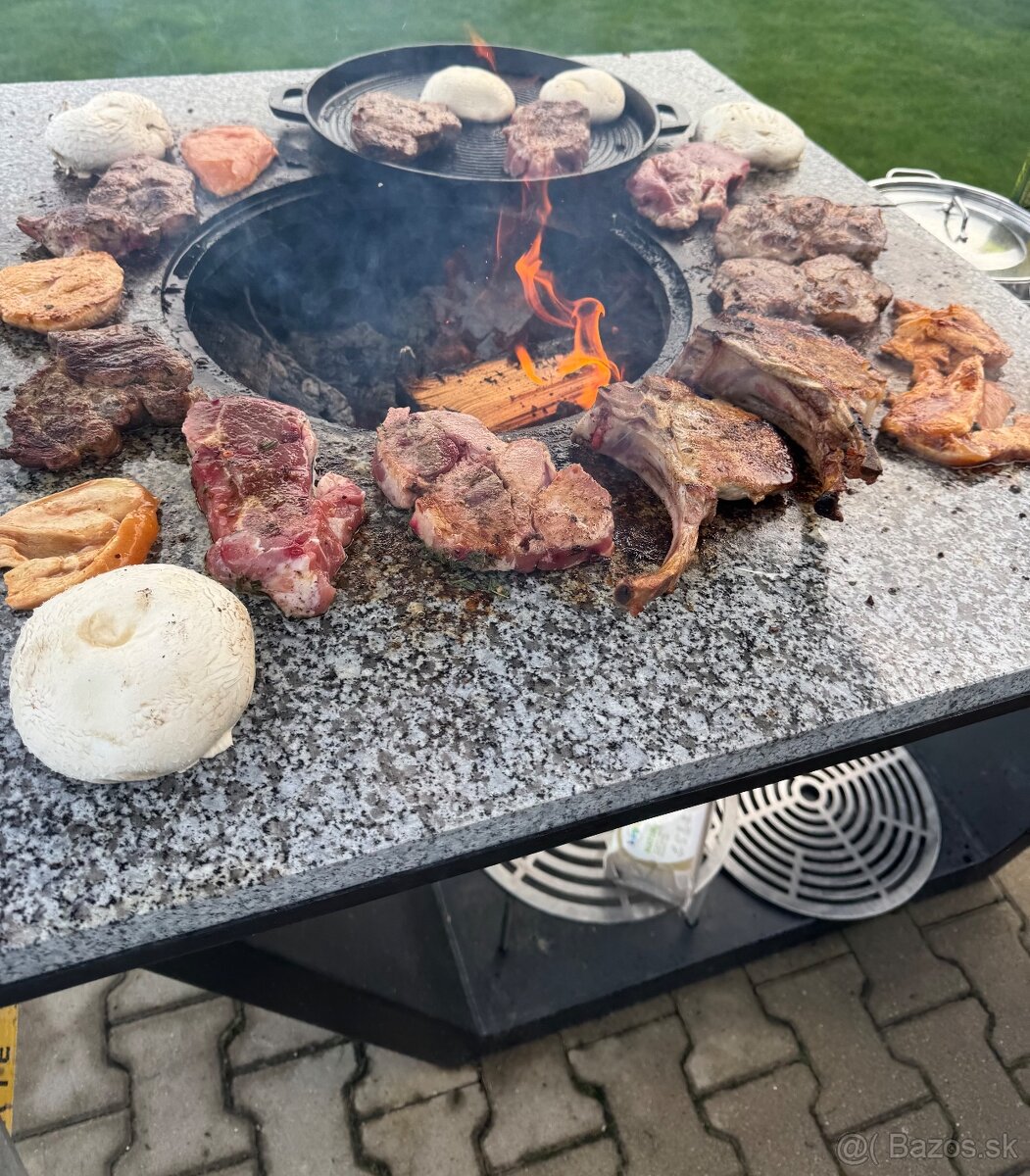 Masívny železný gril - 5
