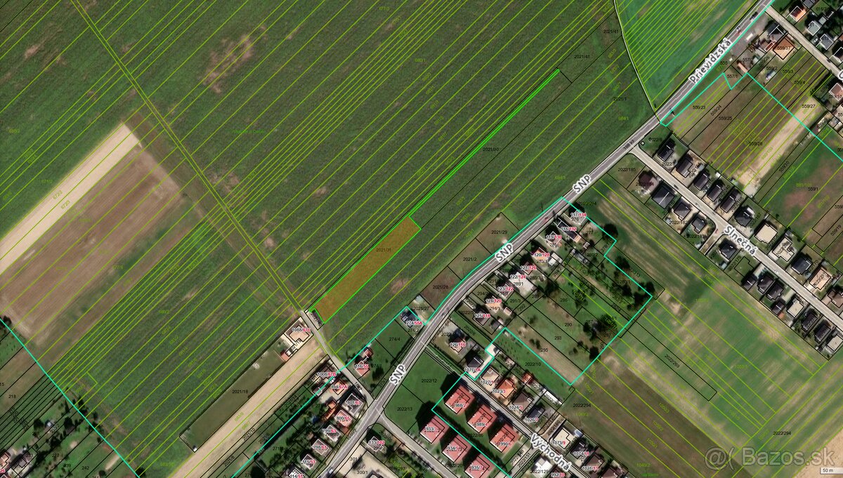 Predaj investičného pozemku v obci Oslany... - 5