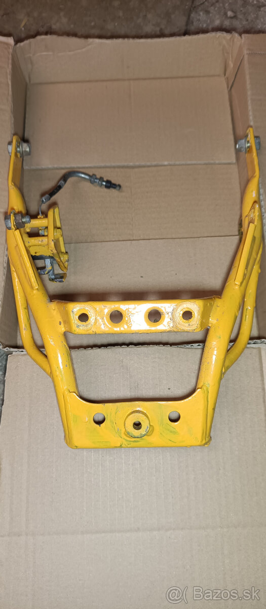 Cagiva W16 Nádrž, zámok sedla a zapaľovanie s kľučikom - 5